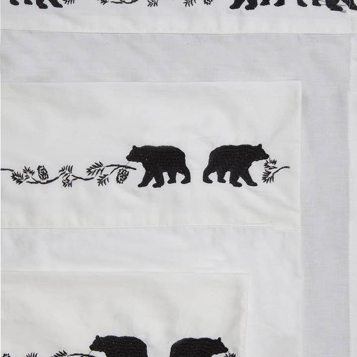Embroidered Bear Sheet Set for wholesale by Carstens, Inc.