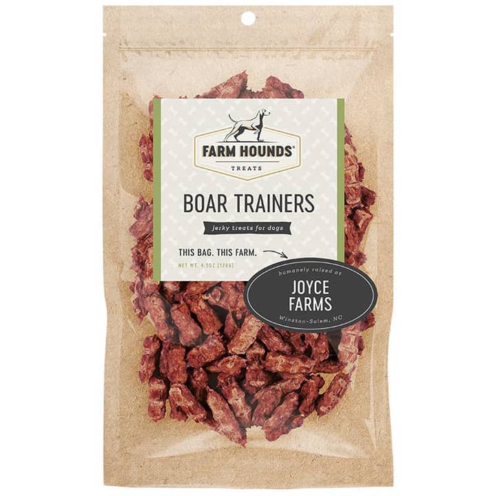 Farm Hounds - Wholesale Pet Treats - Dog - Boar Trainer Treats - All-Natural - 4.5oz