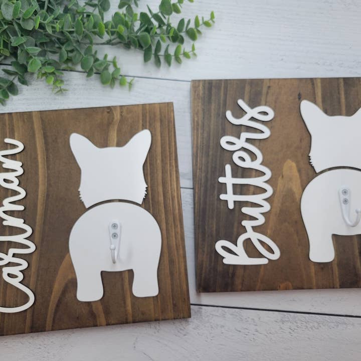 Supporto per guinzaglio per cani personalizzato | Supporto per guinzaglio per cani di razza personalizzata per la vendita all'ingrosso da parte di Rosie and Vi