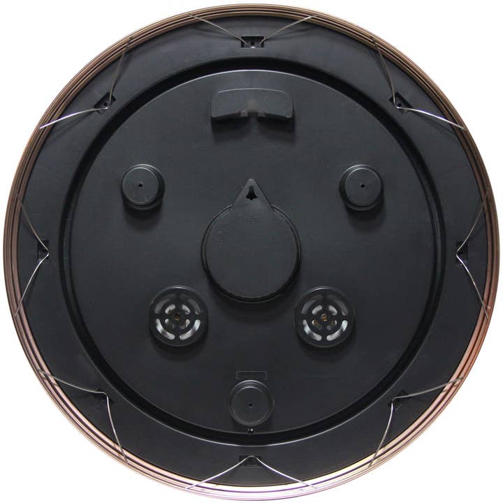 Infinity Instruments - Wholesale Wall Clock - Outdoor Round Copper Wall Clock 18.5 Inch