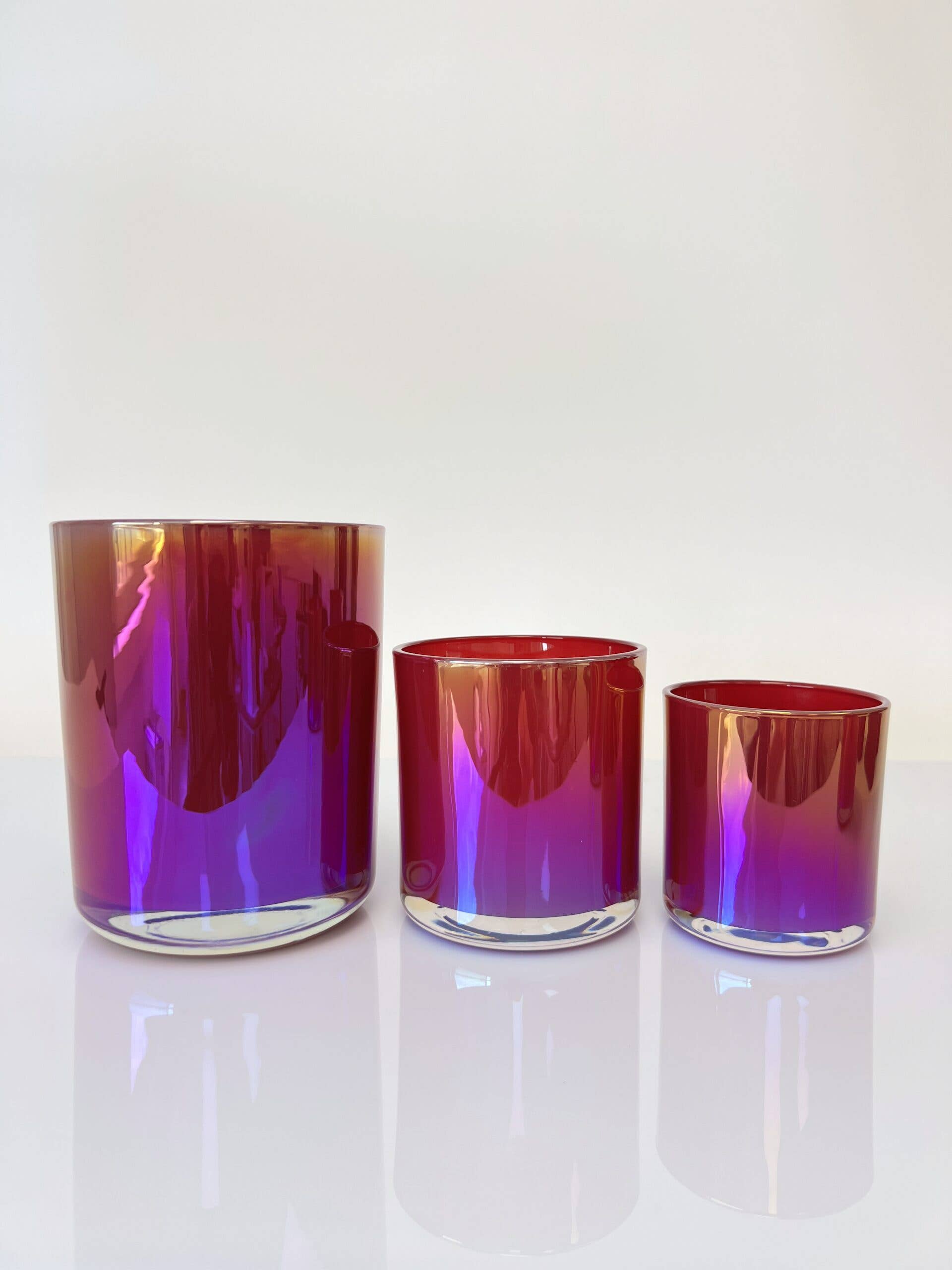 Antwerp Luxury candle supplies - Wholesale Jar - Large Vogue – Pearl Burgundy- 390ml3