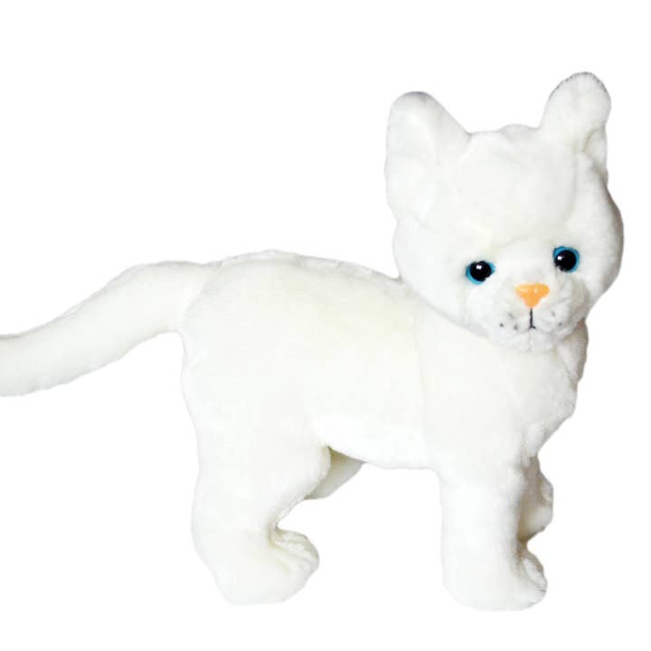 Auswella - Wholesale Stuffed/Plush Toy - Kids & Baby - Snowball Plush White Cat