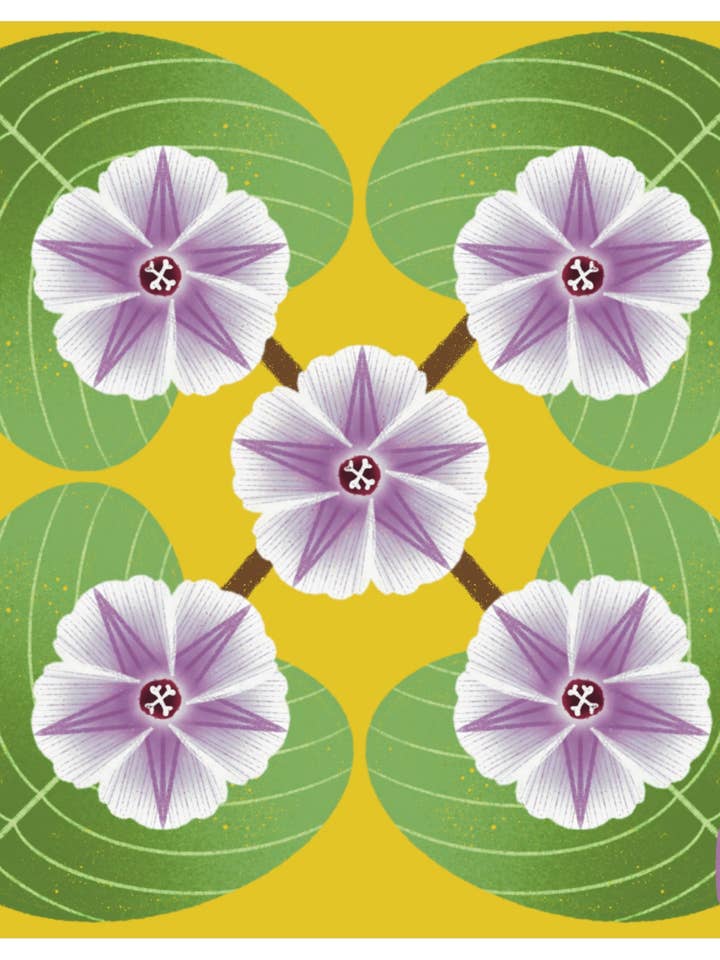 Polehulehu Print for wholesale by B. Miyo Art