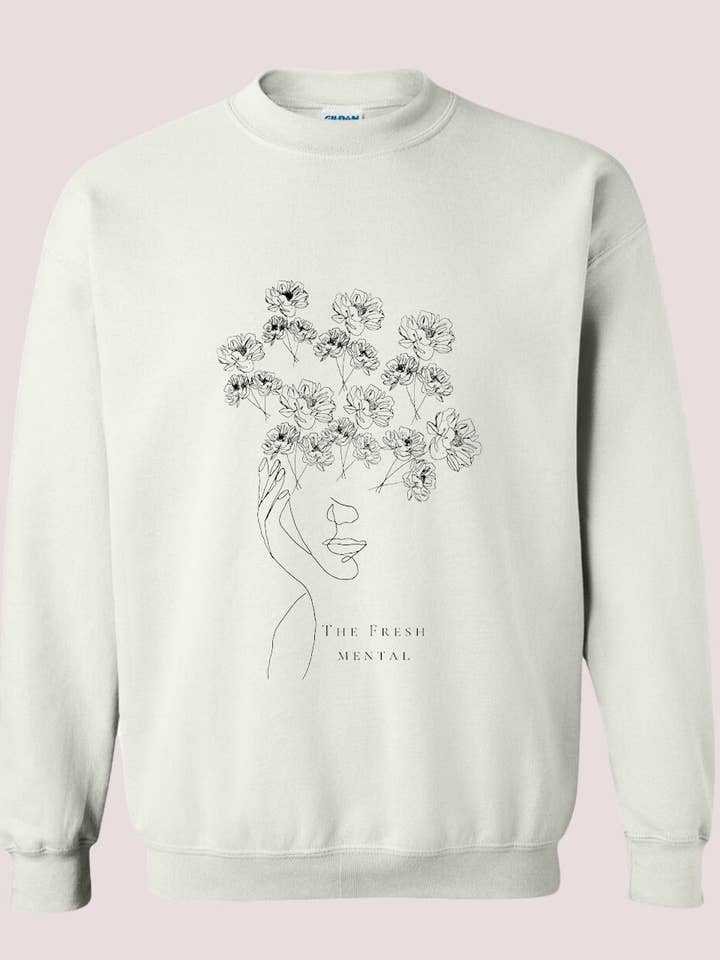 Flower Brain Crew for wholesale by The Fresh Mental