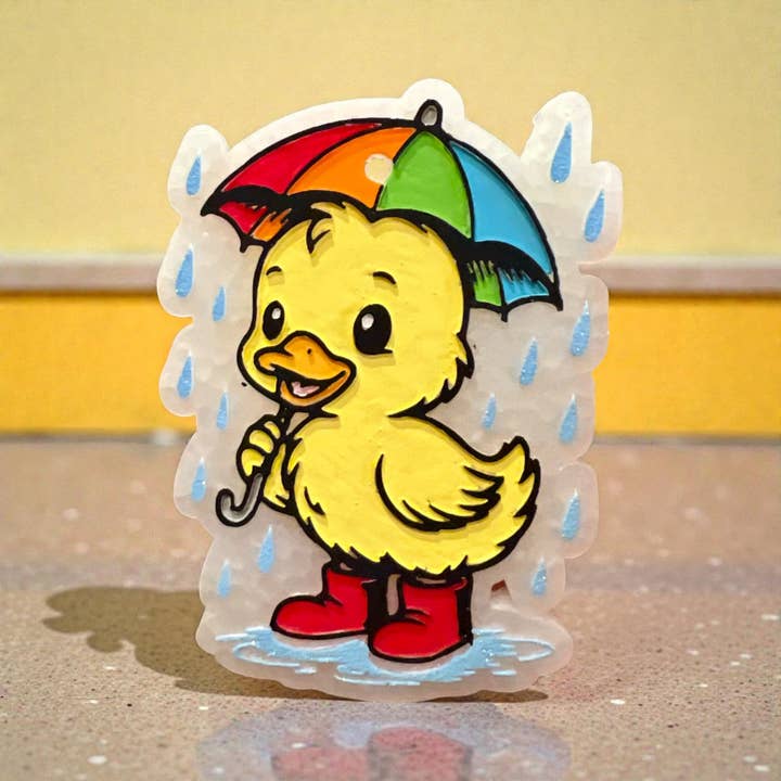 Puddles the Duck Freshie for wholesale by Bug and Bean Freshies