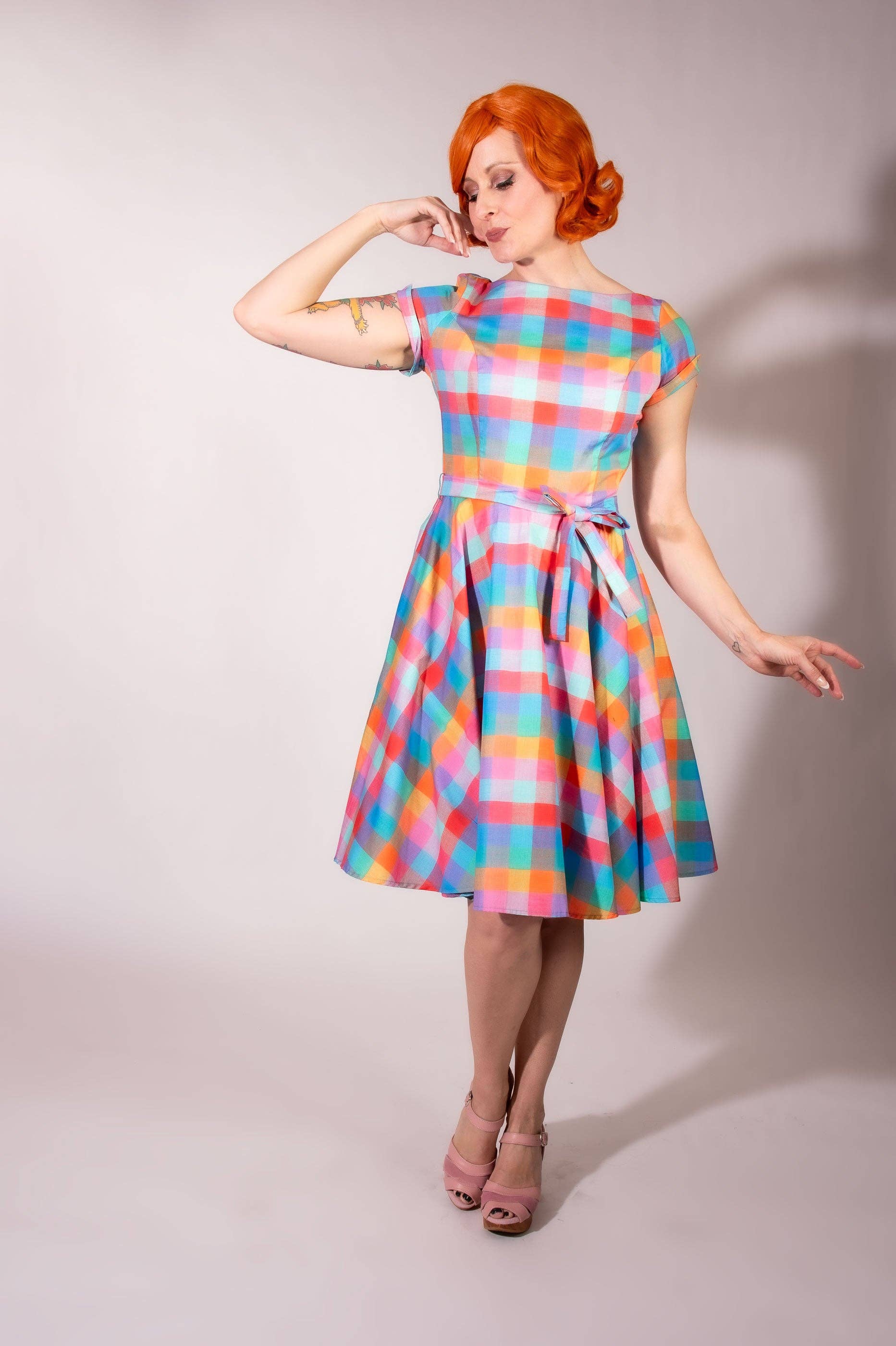 Heart of Haute - Wholesale Dress - Women's - Melody Dress- Rainbow Sherbet2
