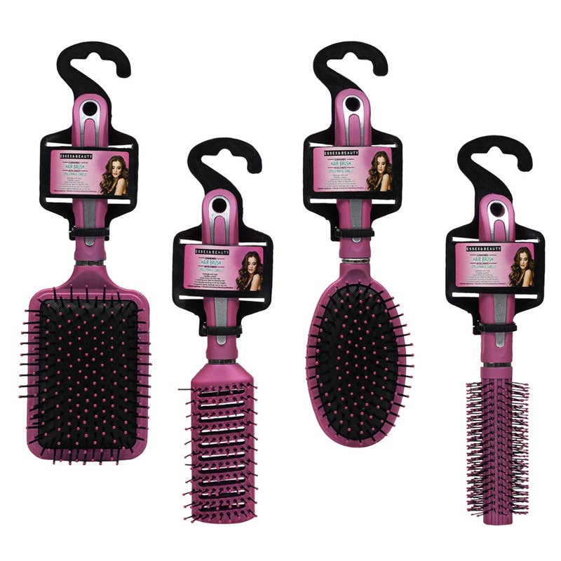 Deluxe Import Trading – wholesale Hair brush/comb – HAIR BRUSH 11.4'' 4AST DSGNS0