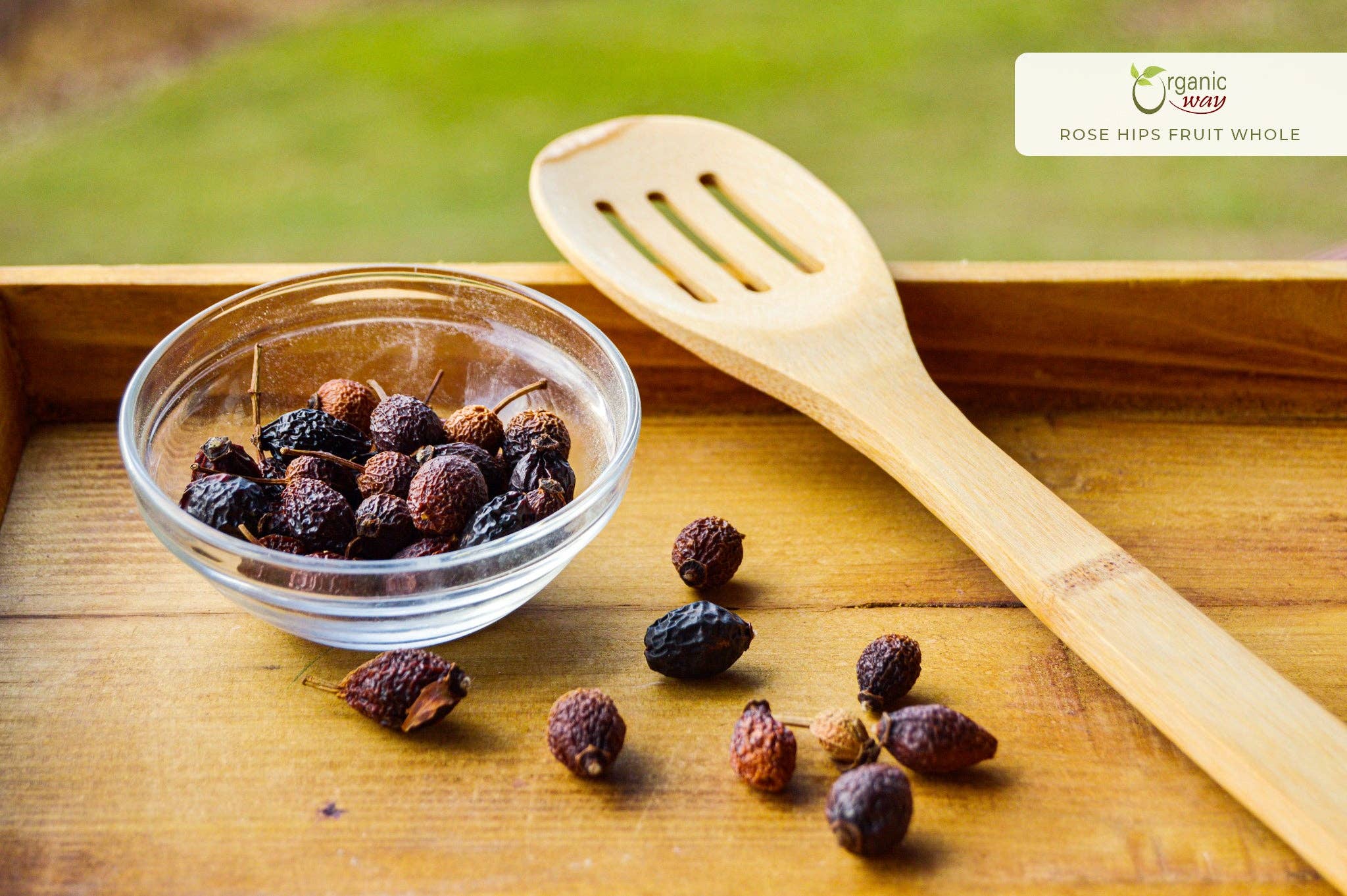 Organic Way LLC - Vendita all'ingrosso Frutta secca/disidratata - Frutto di cinorrodo intero premium (Rosa canina) - raccolto selvatico europeo | Certificato kosher | Vegano, non OGM e senza glutine | Certificato USDA | Origine Albania2