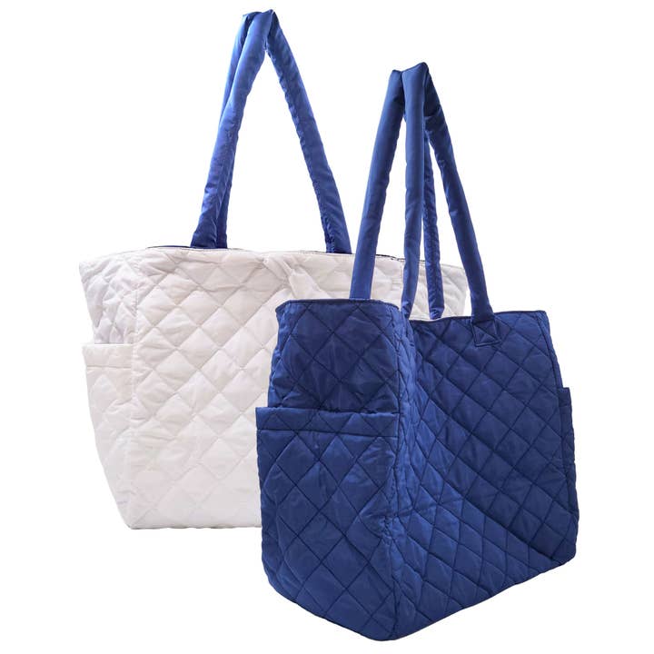 K. Carroll Accessories - Wholesale Tote Bag - Women's - Large Reversible Nylon Tote- School Colors25