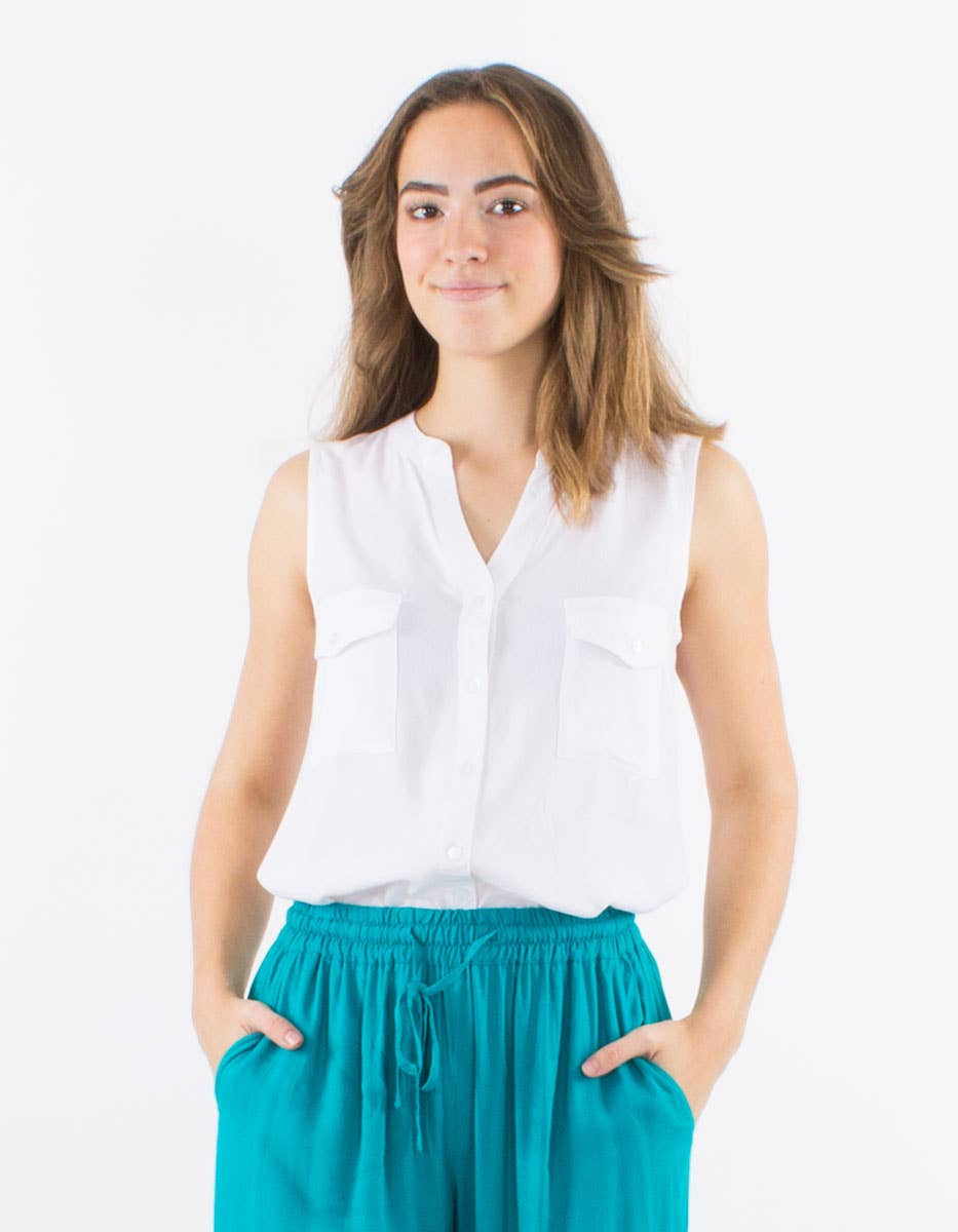 Coline - Wholesale Button Down Shirt - Women's - Blouse — woman-CH173172