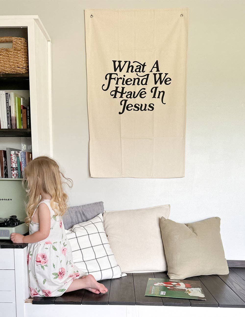 Elevated Faith - Wholesale Tapestry/Textile - What a Friend in Jesus Tapestry1