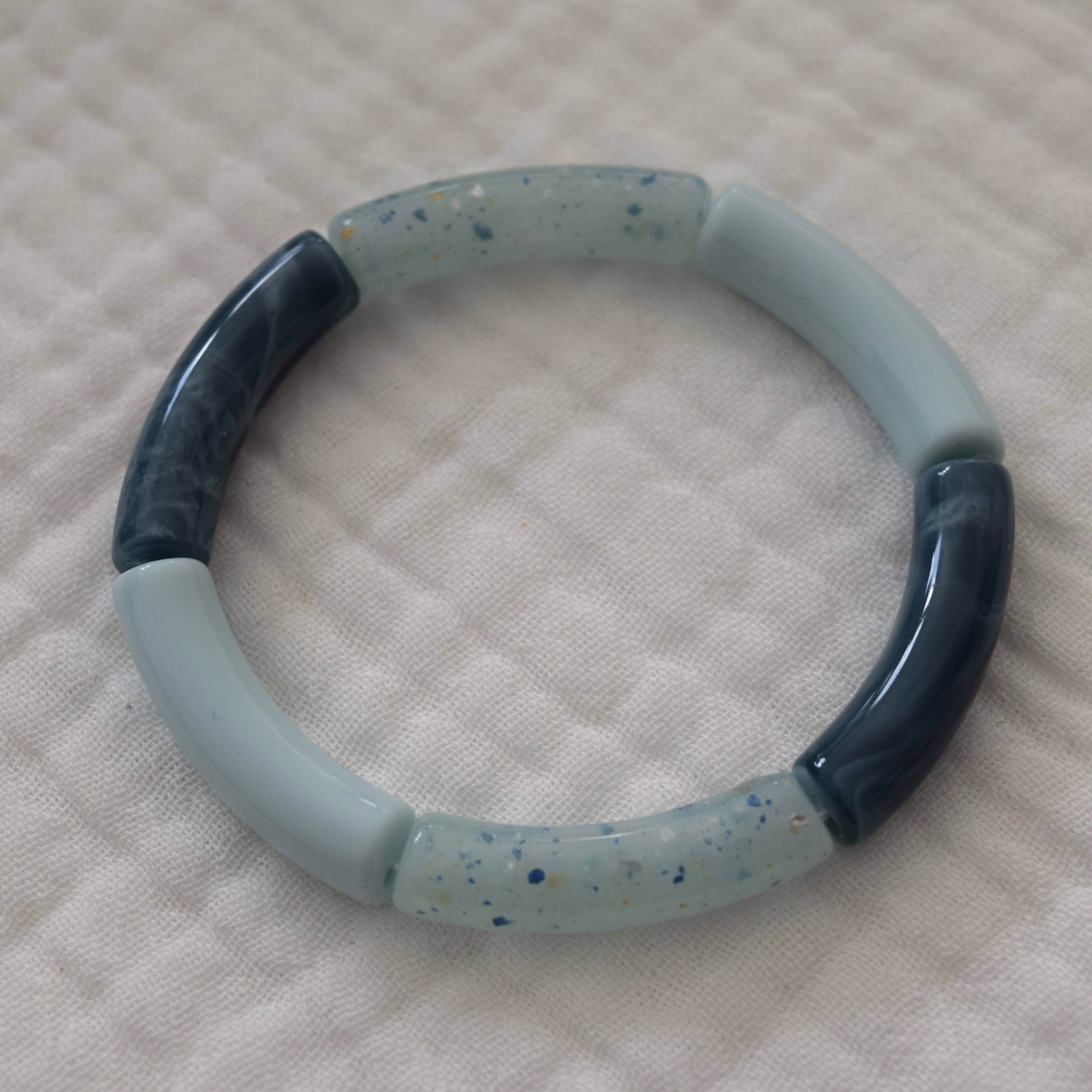 Manacreations – wholesale Pärlarmband – Mörkblåa bangles-armband6