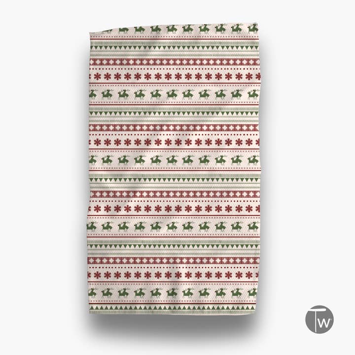 Holiday Sweater Tea Towel for wholesale by Twisted Wares