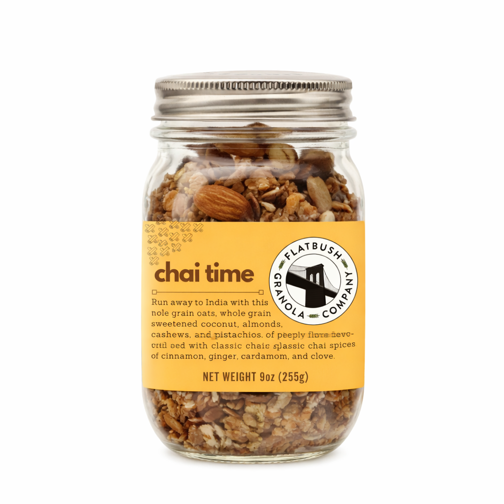 Flatbush Granola Company - Wholesale Granola - Chai Time Granola (Jar)2