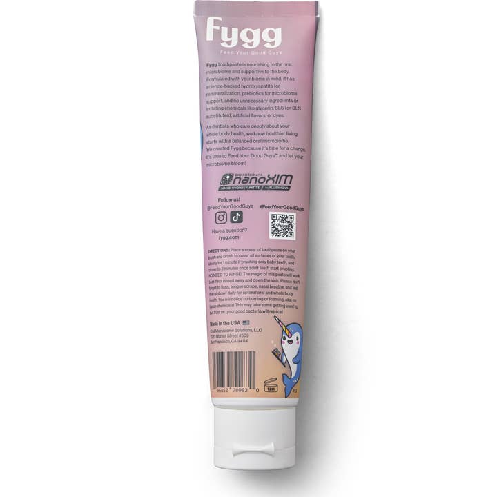 Fygg - Wholesale Toothpaste - Vanilla Vibes Nano-Hydroxyapatite Kids Toothpaste