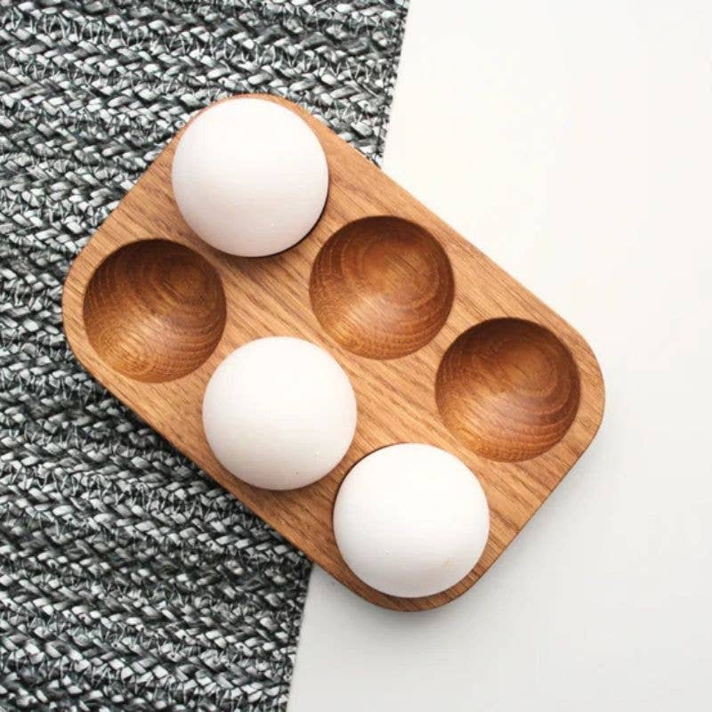 Kiyo Home - Wholesale Eierdop/houder - Houten Eierhouders van Acaciahout6