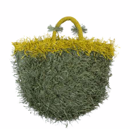 SANS-ARCIDET PARIS – Großhandel Strandtaschen – Runde Strandtasche SS25 mit handgefertigten Fransen14