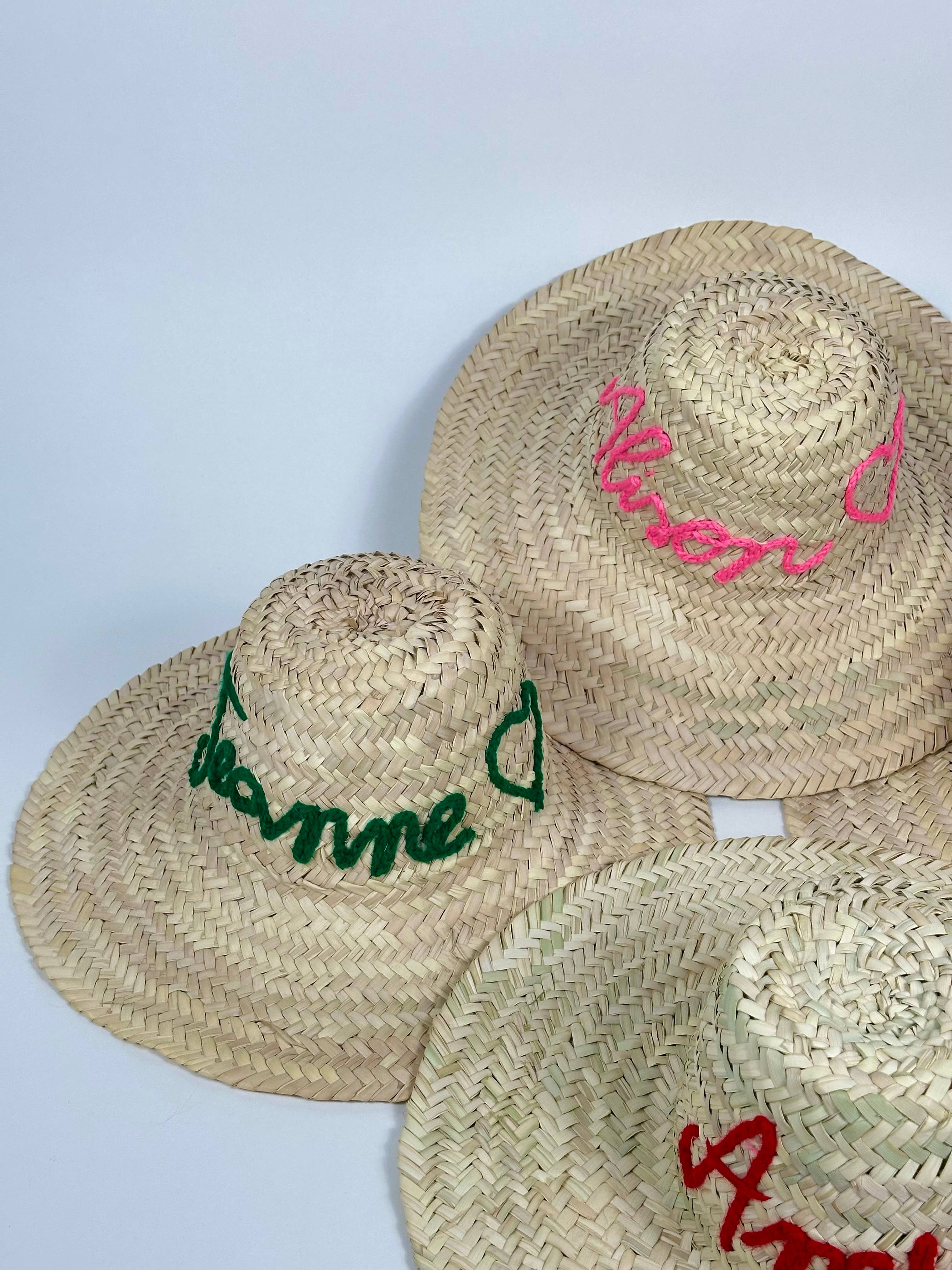 Mikwi - Wholesale Straw Hat - Women's - Personalised Straw hat - DECORATIVE STRAW HAT - Moroccan hat9