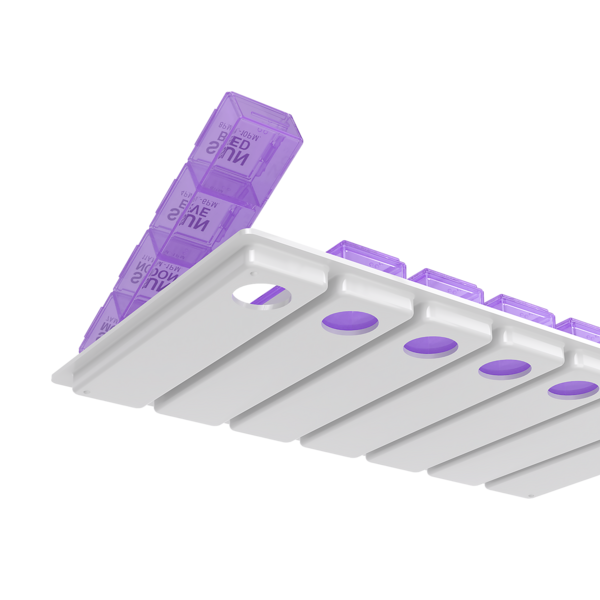 Apothecary Products LLC - Wholesale Pill Organizer - Ezy Dose® Medtime Planner® (Medium, Clamshell)6