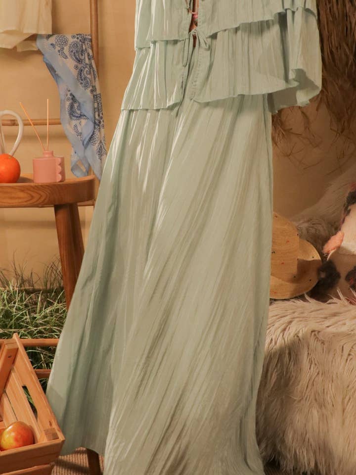 Green Skirt for wholesale by The Corner