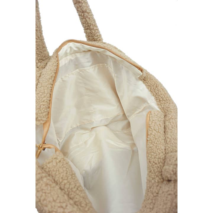 Anais - Wholesale Tote Bag - Women's - Tote bag in faux fur S02342