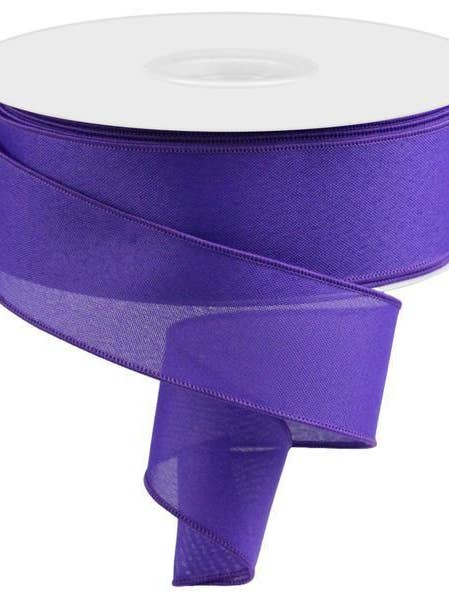 2.5"X50YD VALUE FAUX BURLAP PURPLE - RC500123 for wholesale by General Wholesale Inc