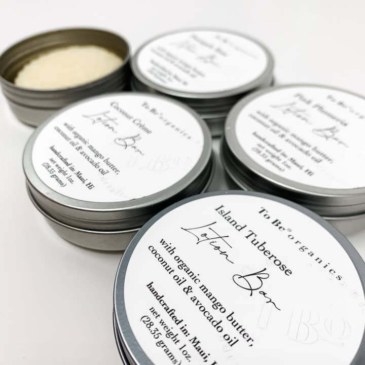 Lotion Bars for wholesale by To Be Hawaii