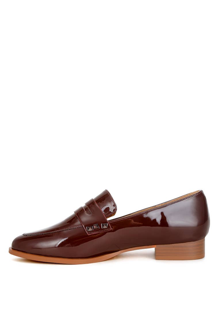 Rag Company - Wholesale Loafers - Women's - Noshiya Patent Pleather Penny Loafers10