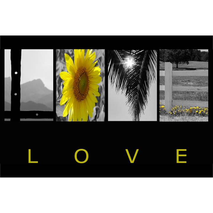 LOVE_04 Hilsen Kort med alfabetfotografi for engroshandel hos PhotoWord Art