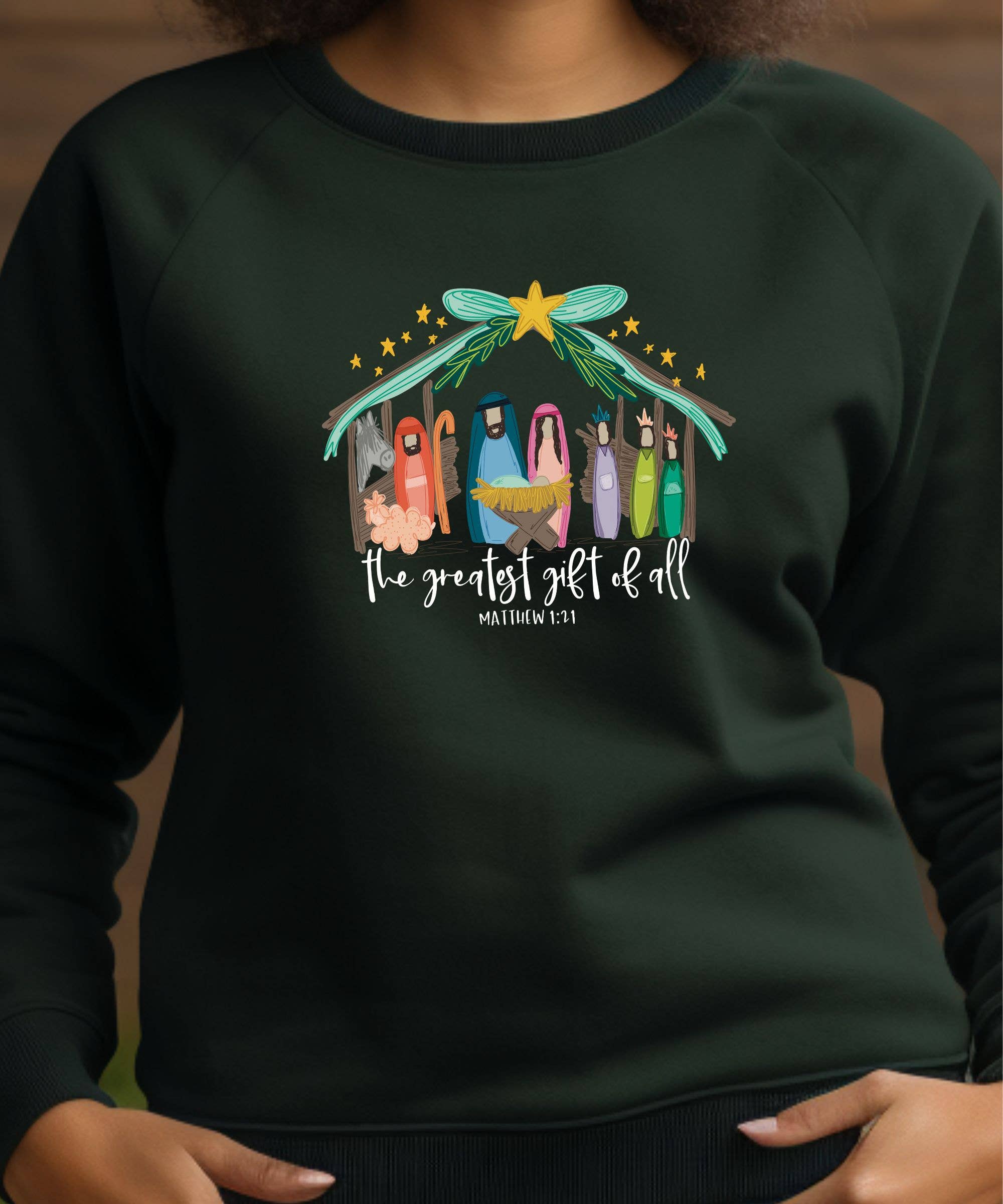 Midday USA - Wholesale Graphic Sweatshirt - Women's - Greatest Gift Of All Sweatshirt7