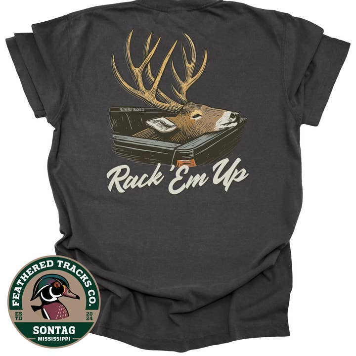 Rack Em Up for wholesale by Feathered Tracks Co.