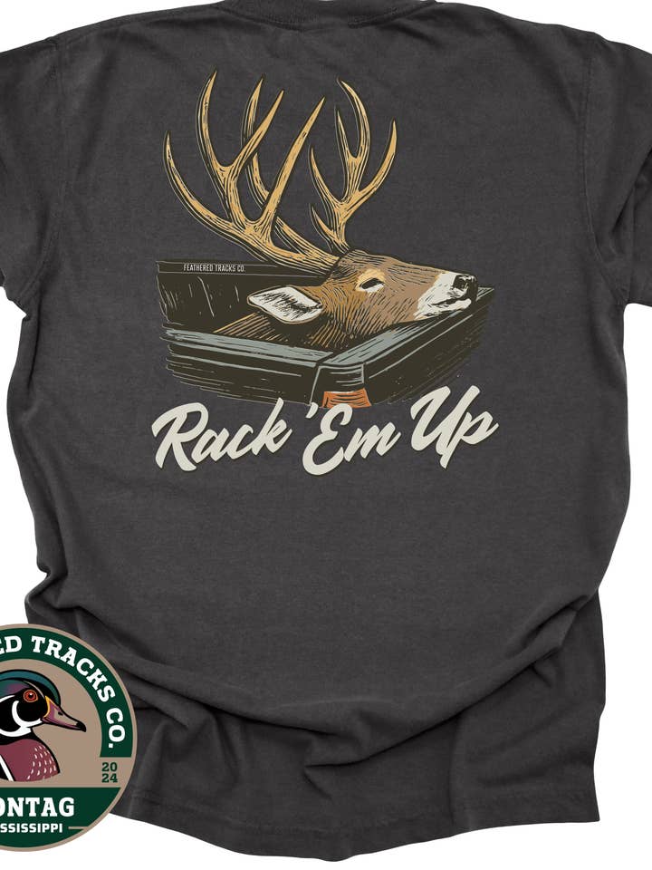 Rack Em Up for wholesale by Feathered Tracks Co.