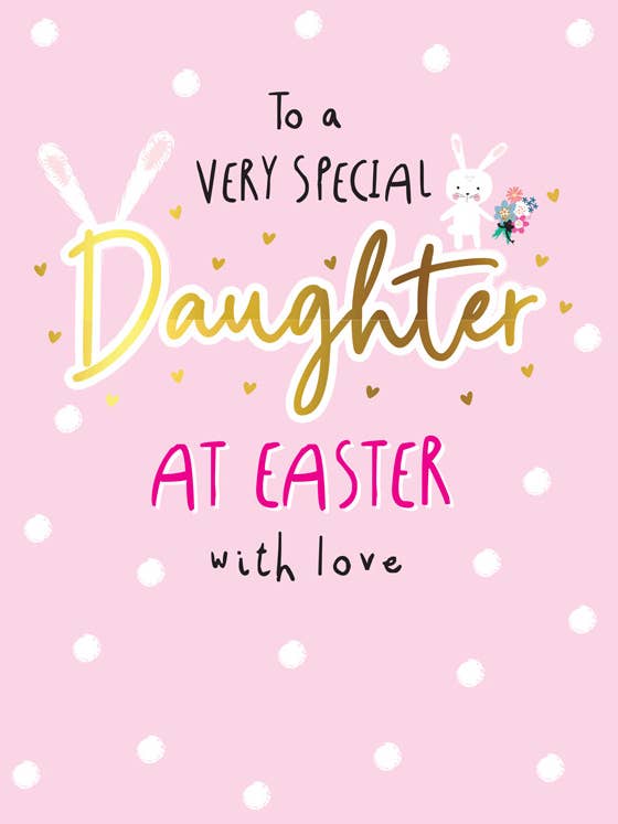 Carte de Pâques, Fille, Type Lapin pour la vente par Piccadilly Greetings