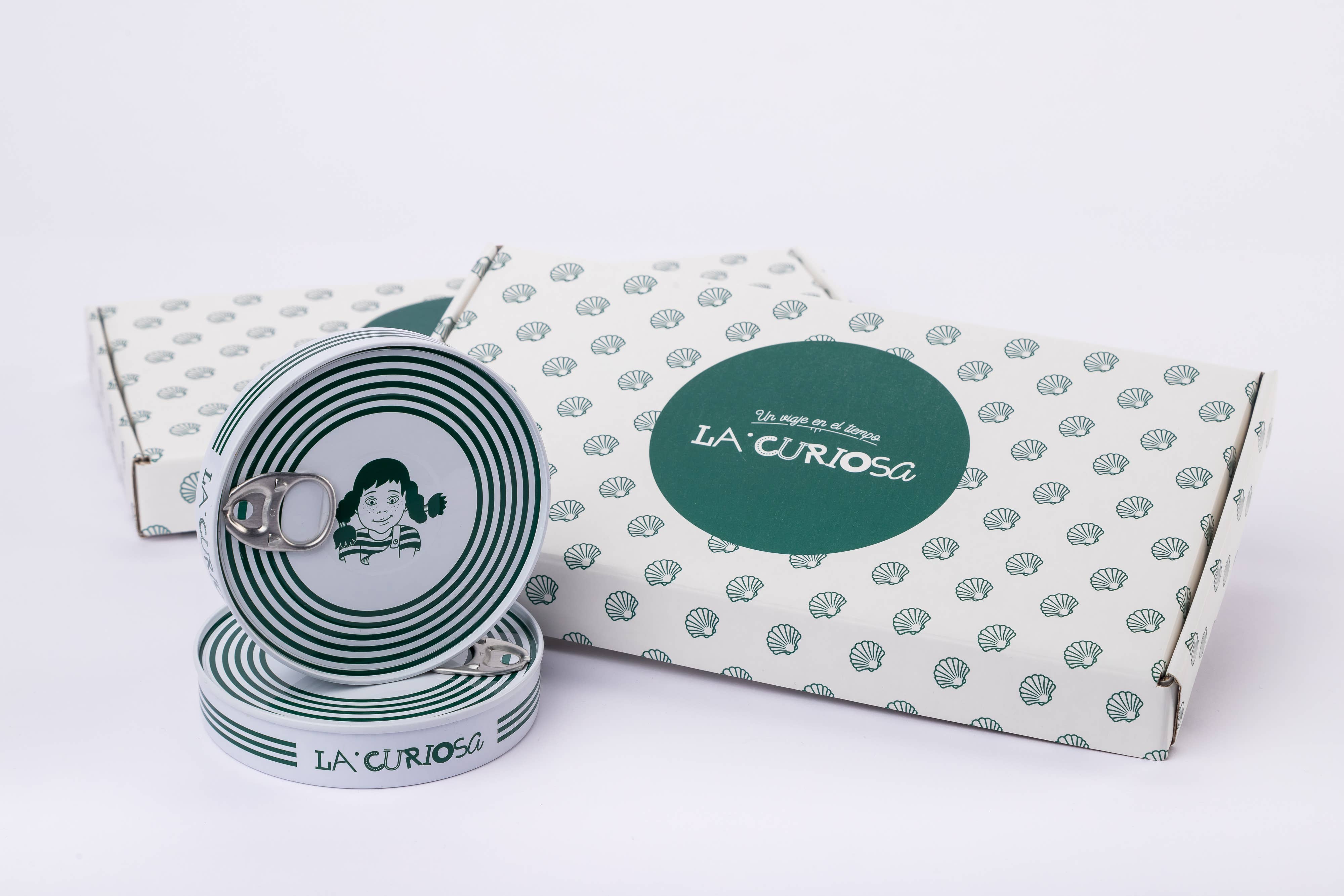 La Curiosa - Vendita all'ingrosso Pesce in scatola - Confezione da 2 scatole (sardine e sardine piccanti)6