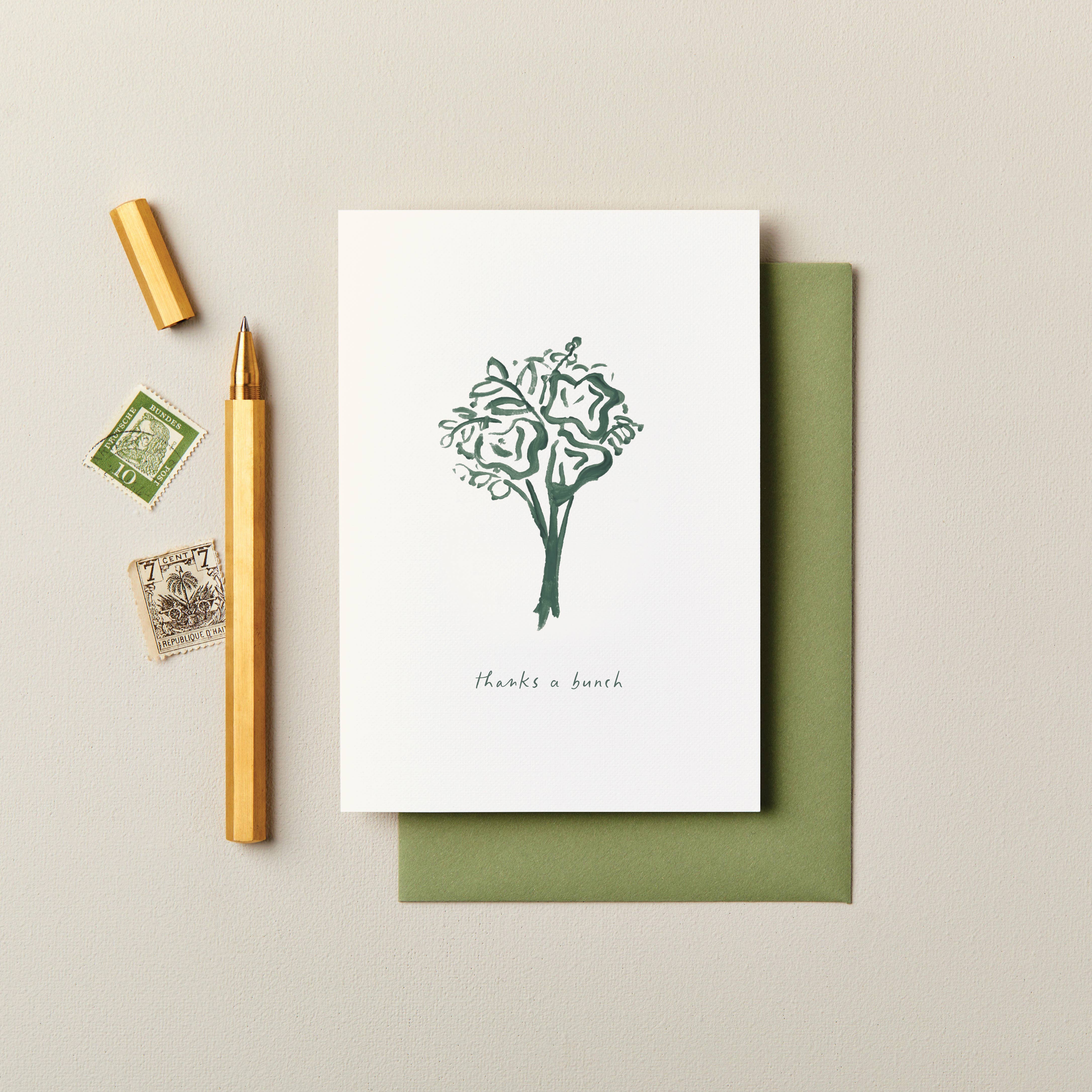 Ink & Bloom – wholesale Thank you card – Floral Thank You Card | Female Thank You Card | Card for Her