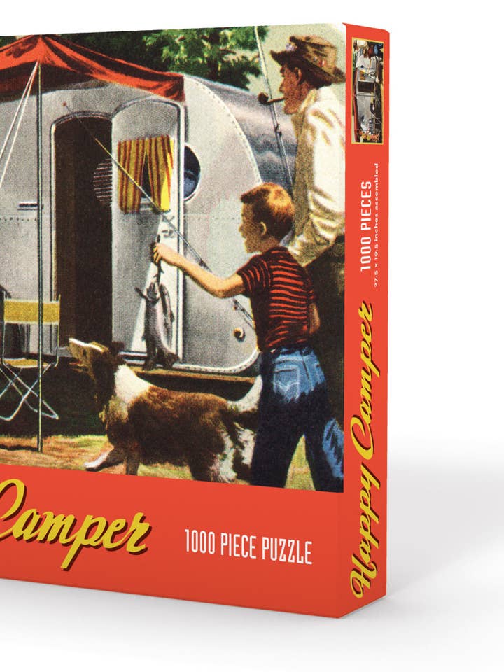 Happy Camper Puzzle for wholesale by Gibbs Smith