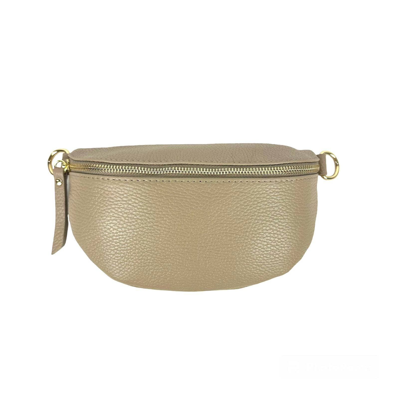 Chenson & Gorett - Vente Sac ceinture – femme - Sac banane compact en cuir italien pour femme. Promotion en ligne.30