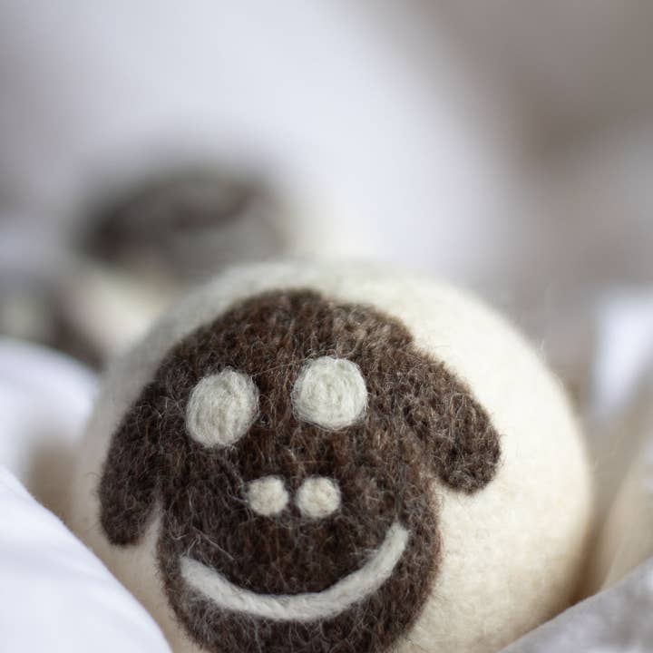 Friendsheep - Venta al por mayor Bolas de secadora - Bolas de lana ecológicas Sheep para secadora - Set de 33