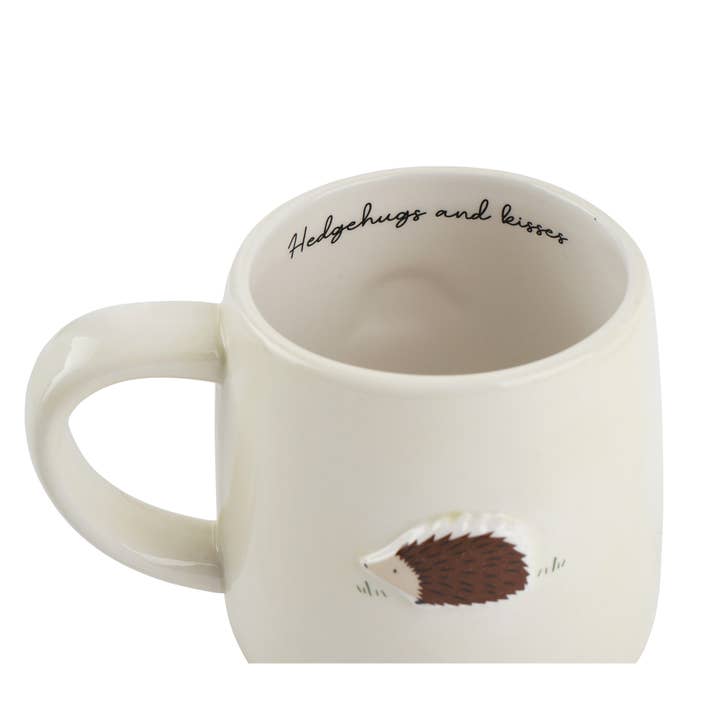 CGB Giftware - Wholesale Coffee Mug - Bramble Farm Hedgehog Stoneware Mug In Gift Box 2