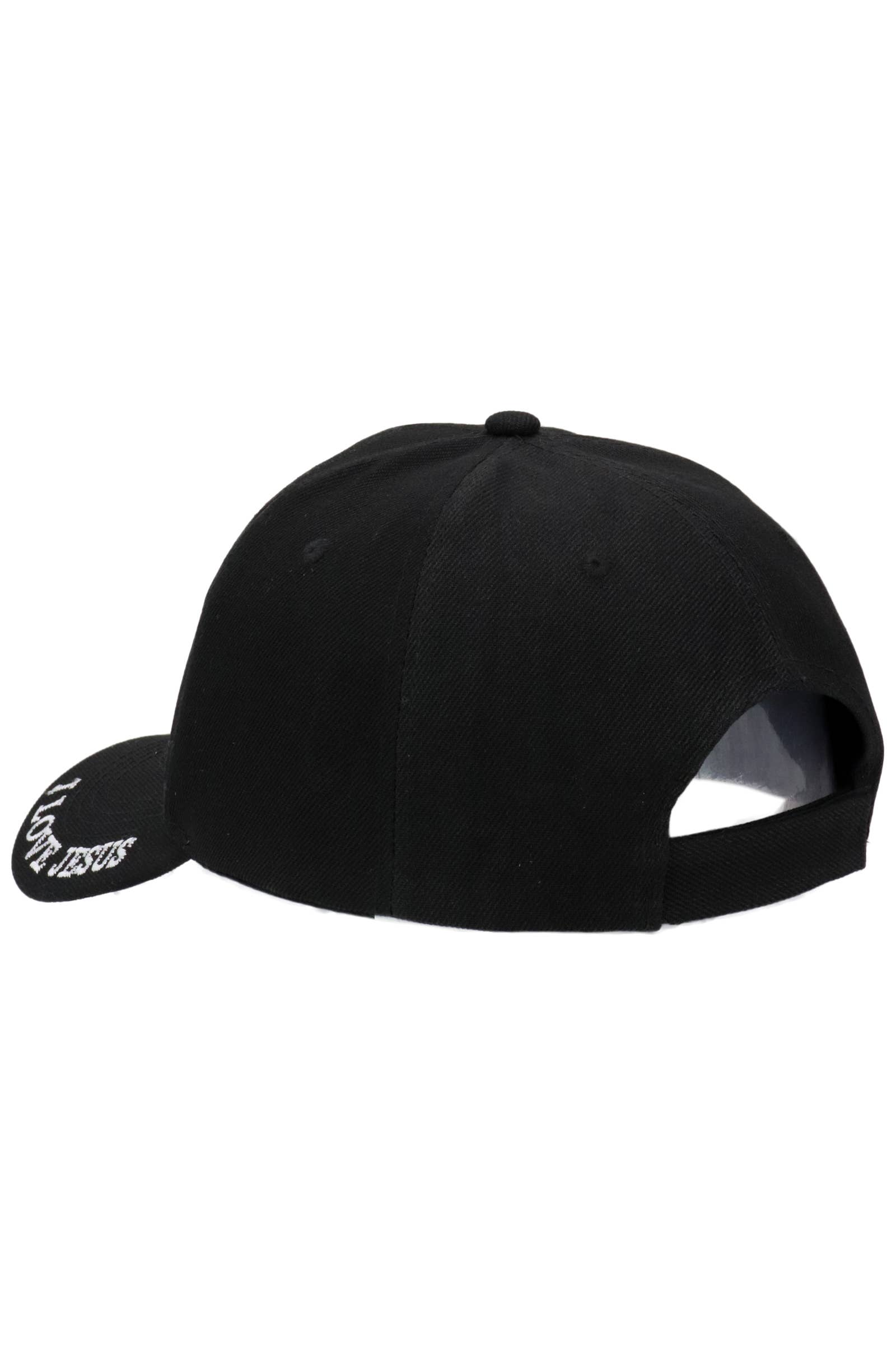 Cap Zone - Wholesale Baseball Cap - Unisex - Jesus Script Logo Praying Hands Baseball Cap3
