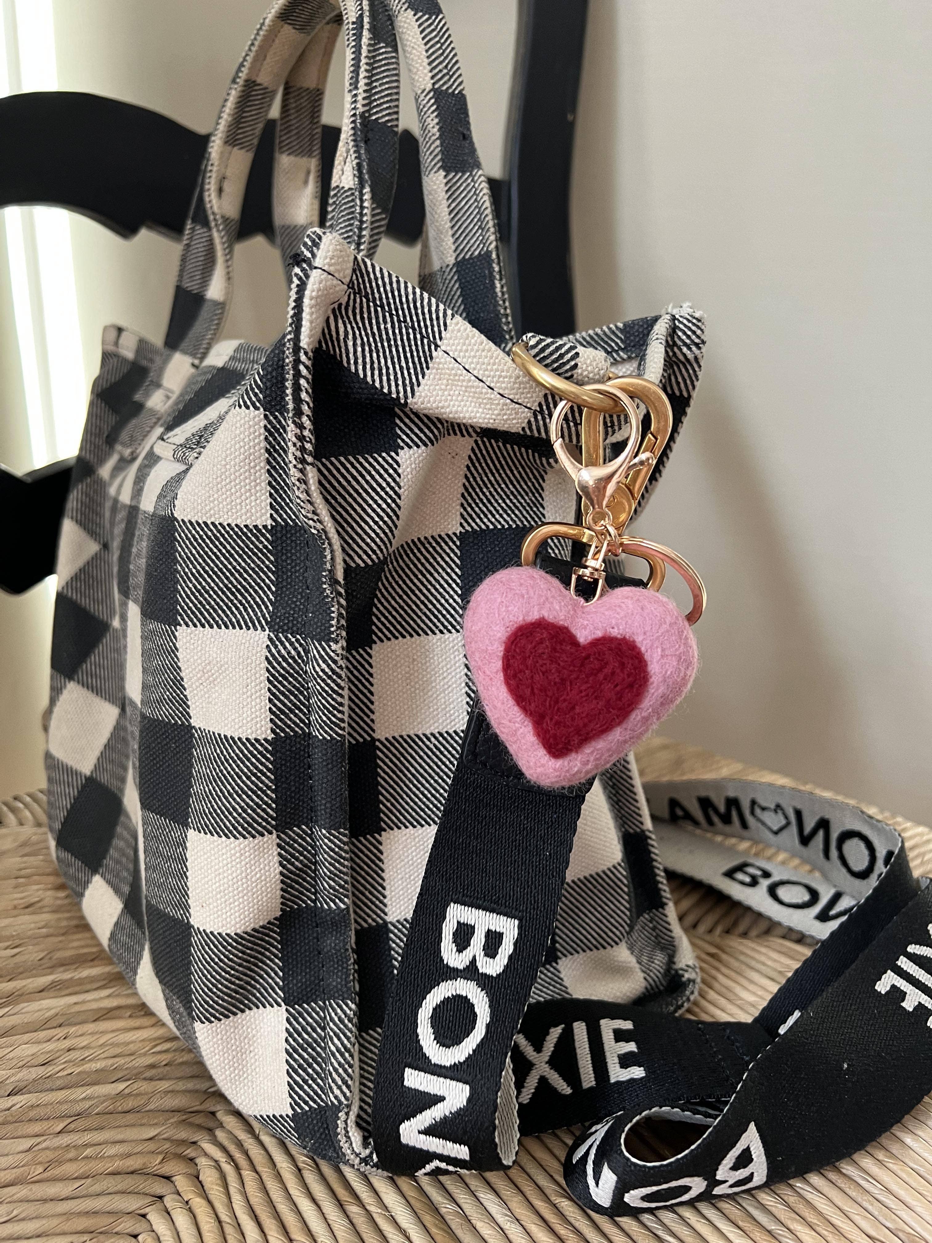 Home Dweller - Wholesale Keychain – Unisex - Felt Heart Keychain | Bag Charm3