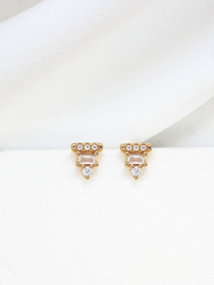 Oasis Post Earrings for wholesale by Shlomit Ofir Jewelry Design