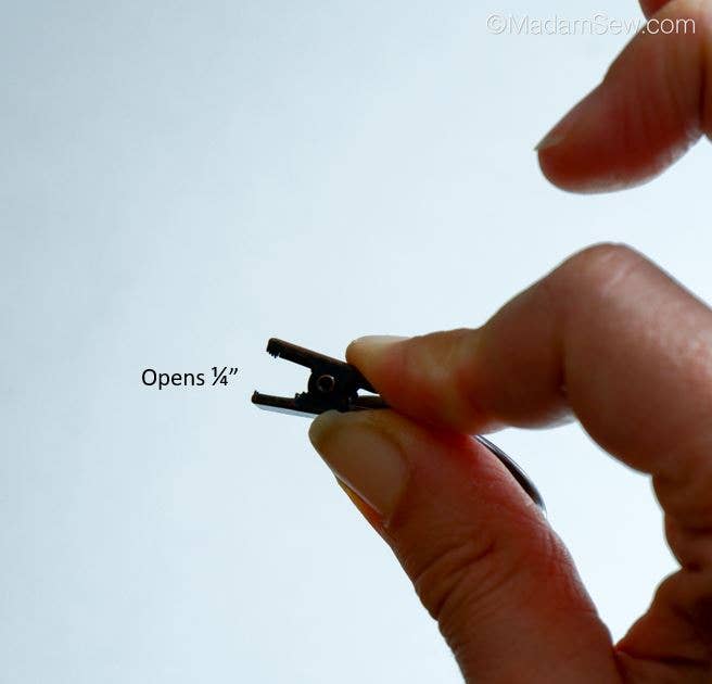 Madam Sew - Vente Cintres - Tapisserie en métal pour rideaux et couettes, 20 pièces, décoration d'intérieur1