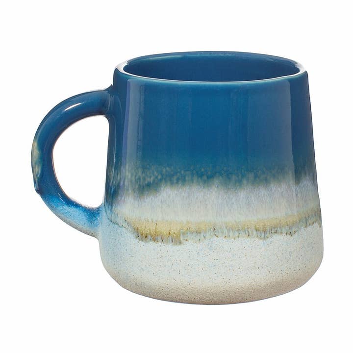 Mojave Glaze Blue Mug for wholesale by Sass and Belle