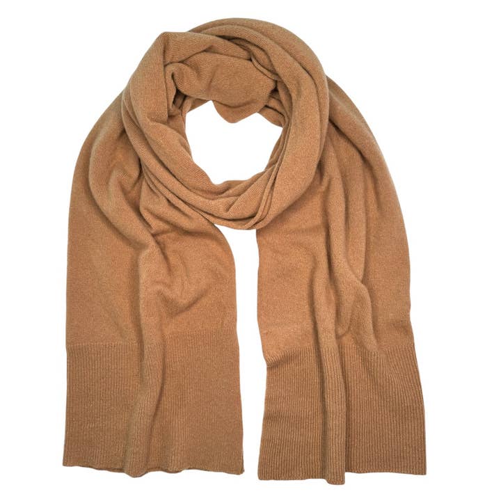 SCARF 100% MERINO WOOL BISCUIT for wholesale by BeCap