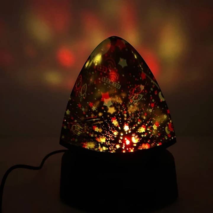 GulleeGadgets - Wholesale Accent/Desk Lamp - Rotating Sensor Touch Projection Light In Bulk