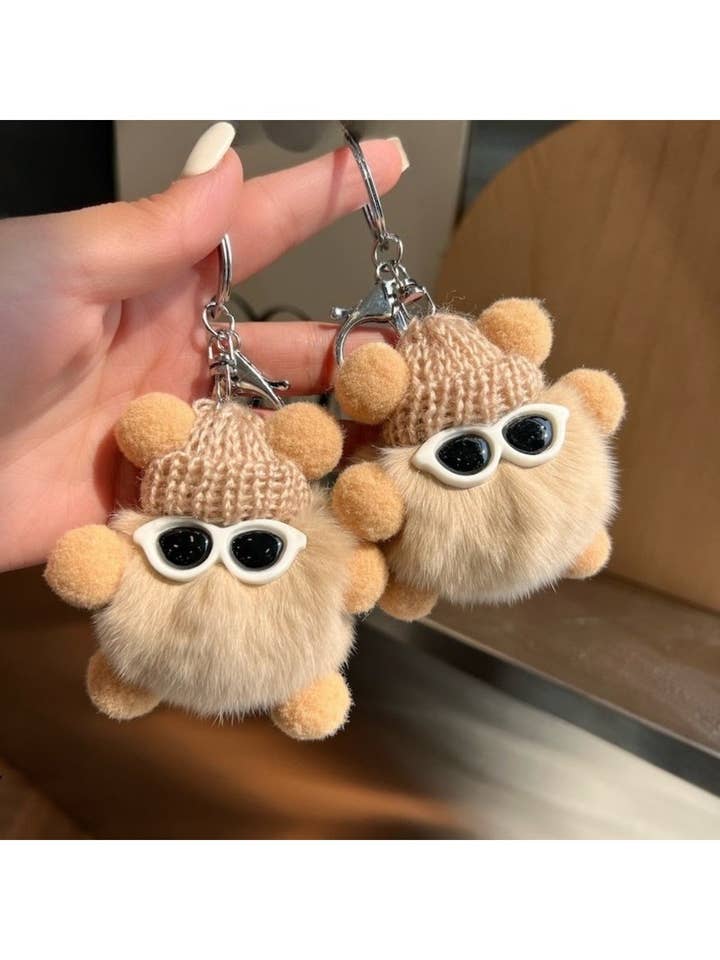 Keypus - Cute Colorful Coal Ball Elf Keychain for wholesale by WEST AUSSIE SUPPLIES