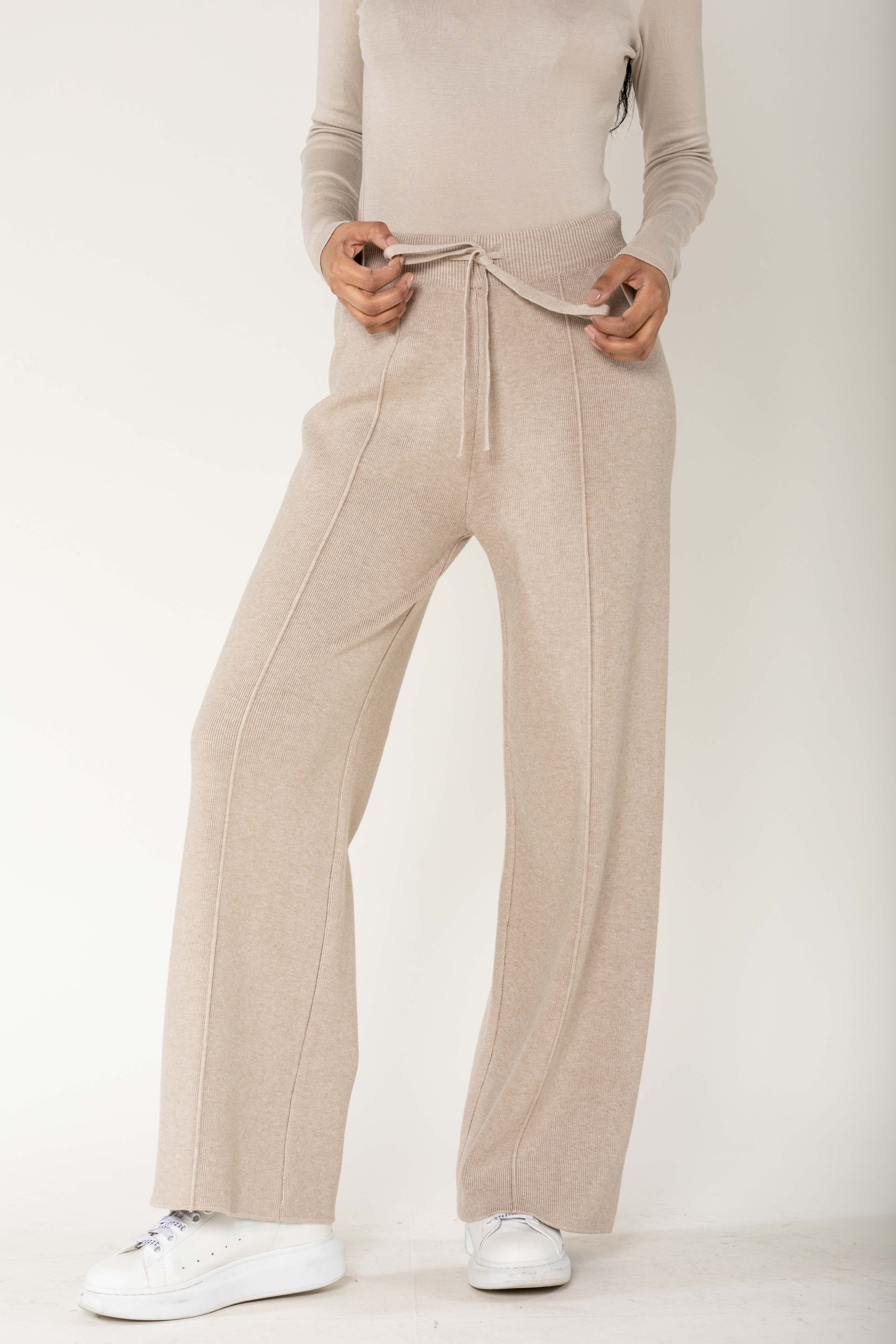 Nina Carter – Engroshandel Bukser - Dame – F025 Flared Cocooning Comfort-strikbukser20