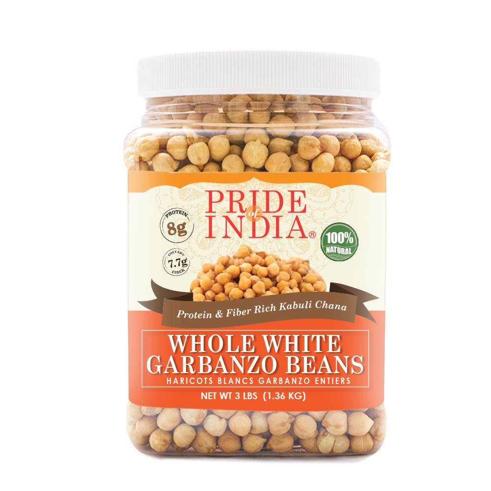 PRIDE INDIA BRANDS - Wholesale Beans - Whole White Garbanzo Beans2