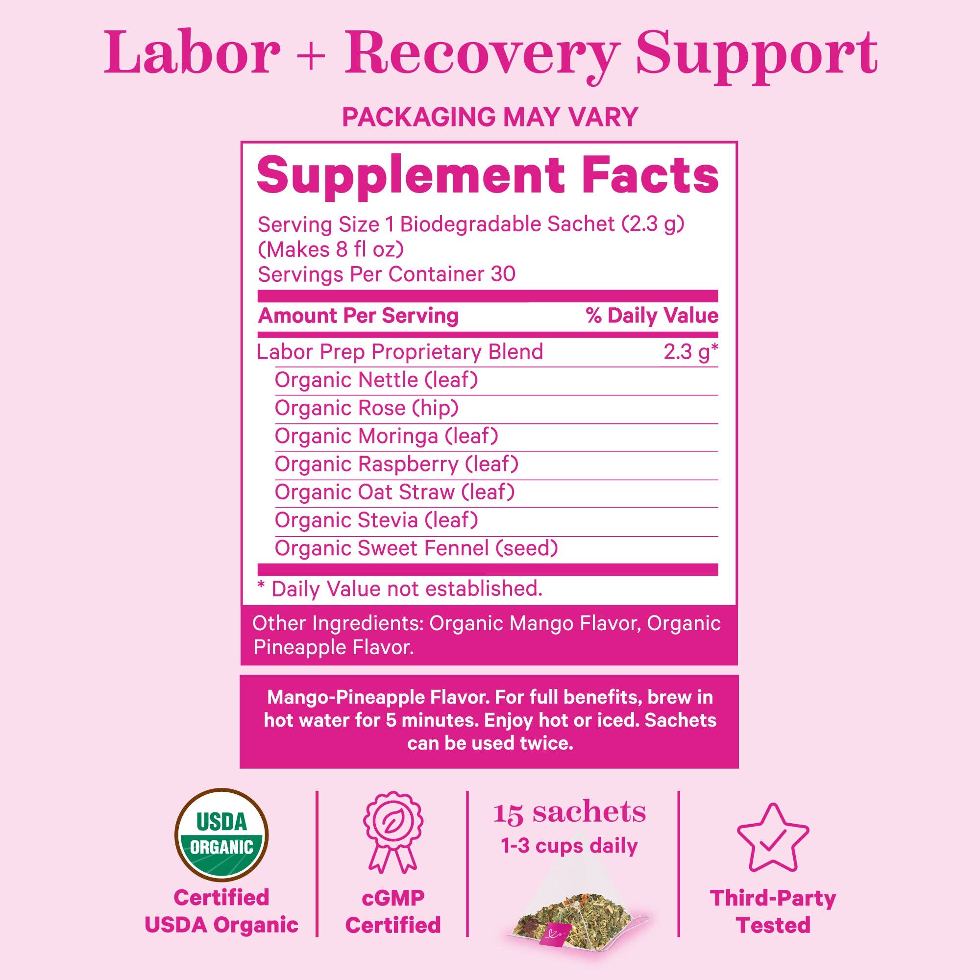 Pink Stork - Wholesale Nursing Tea - Maternity - Labor Prep Tea16